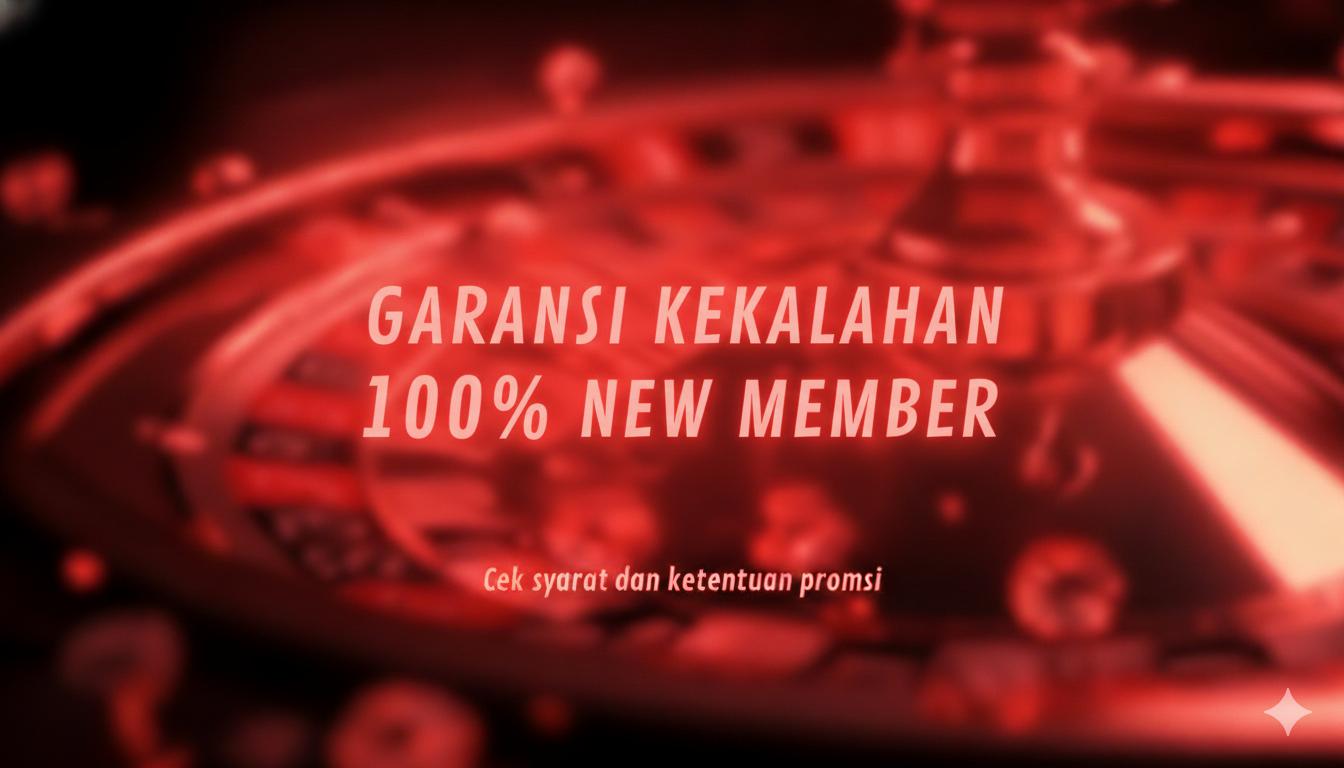 GARANSI KEKALAHAN 100% TANPA TO